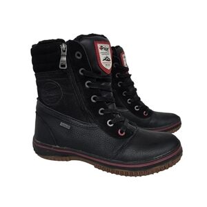 Pajar Black Trooper 2.0 Lined Waterproof Winter Snow Boots 8-8.5